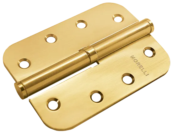Петля карточная разъемная MSND-C 100X70X2.5 SG R с подшипником стальная левая, врезная, цвет матовое золото фото купить Красноярск