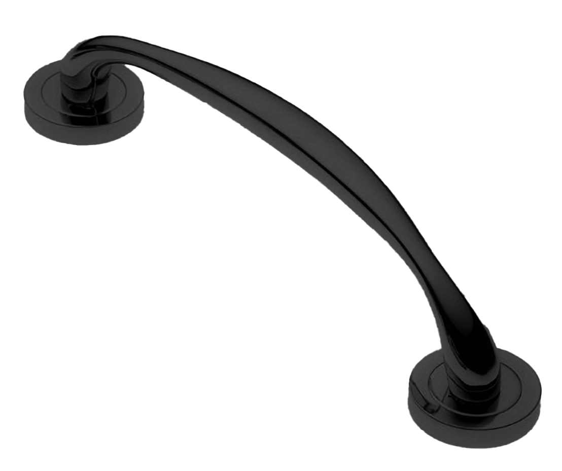 Ручка-скоба LEON PH NERO, цвет - черный фото купить Красноярск