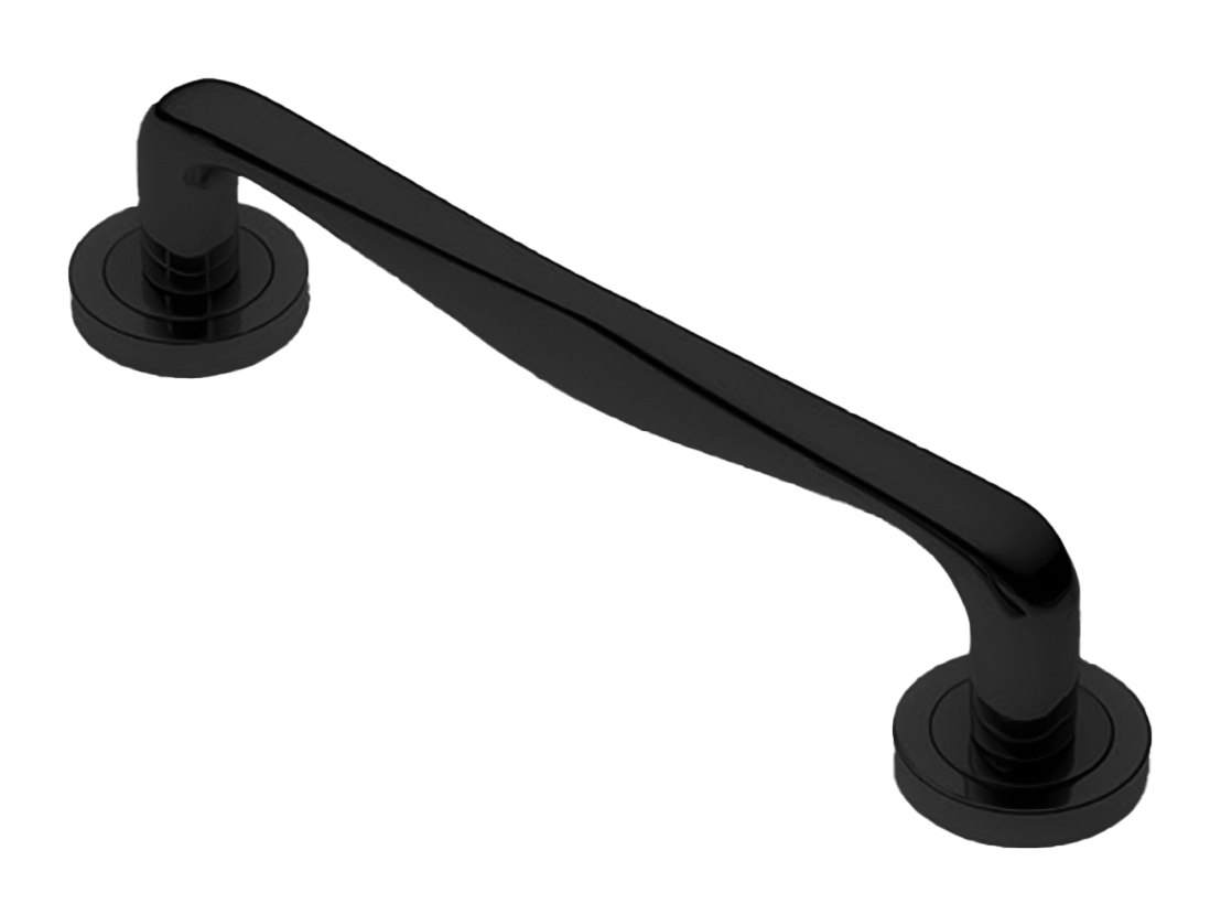 Ручка-скоба PETRA PH NERO, цвет - черный фото купить Красноярск