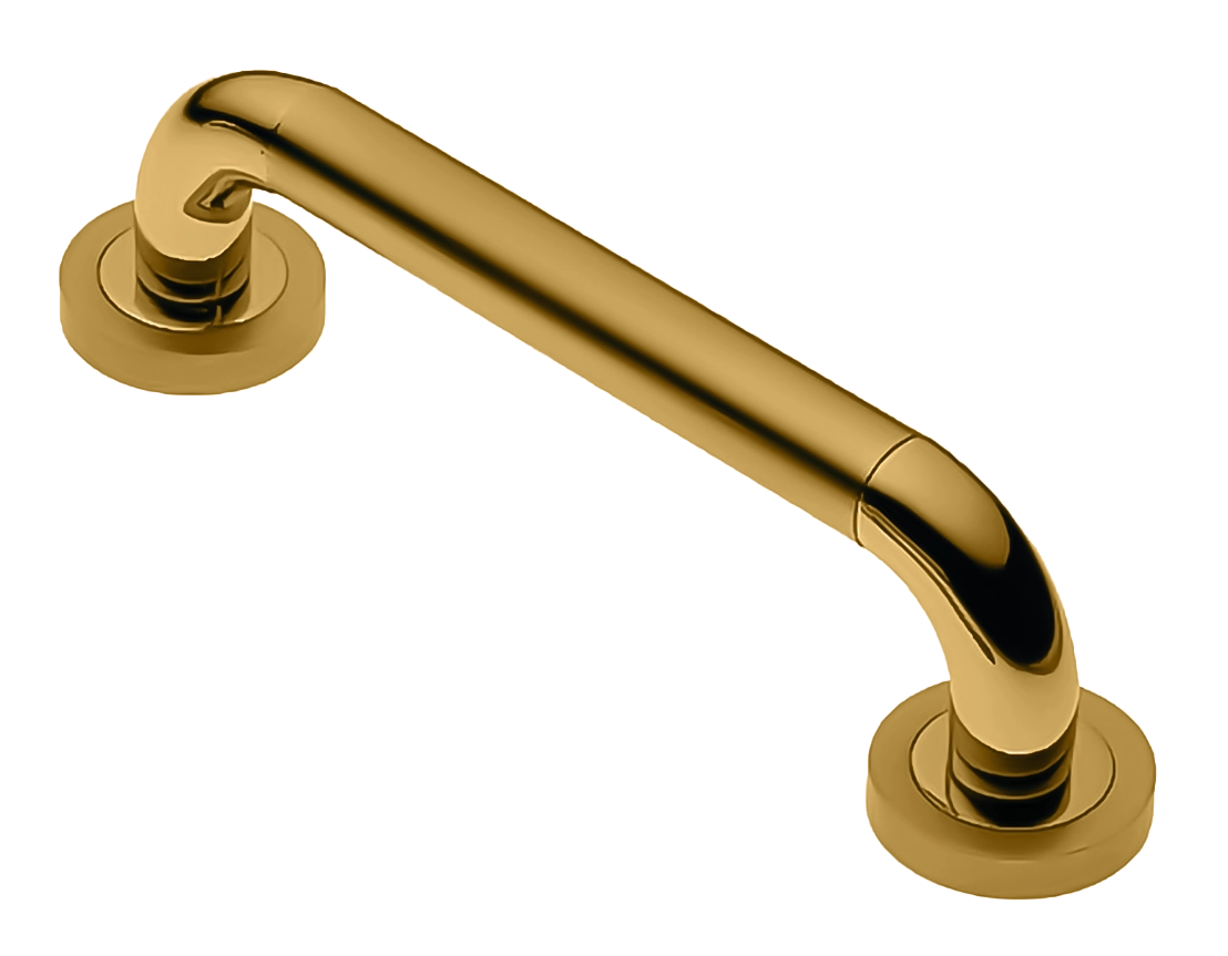 Ручка-скоба GAVANA PH OSA/OTL, цвет - матовое золото/золото фото купить Красноярск