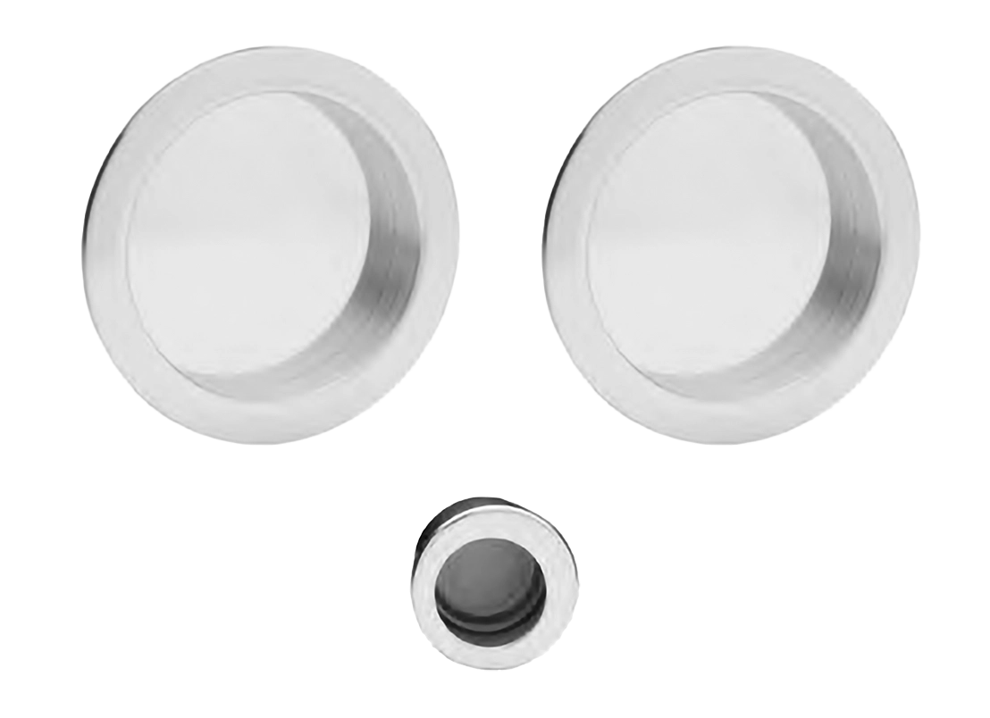 Ручка для раздвижной двери ART.54/A CRO с пальчиковой ручкой, цвет - хром фото купить Красноярск