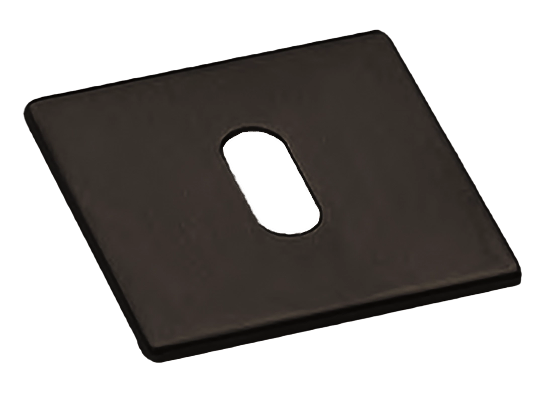 Накладка на ключевой цилиндр LUX-FK-S5 ANT на квадратной розетке под ключ буратино, цвет антрацит фото купить Красноярск