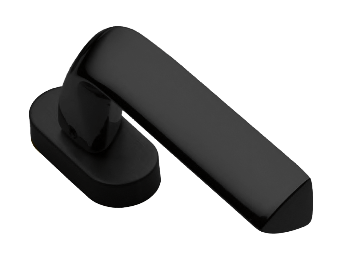 Ручка оконная MATRIX W1 NERO, цвет - черный фото купить Красноярск