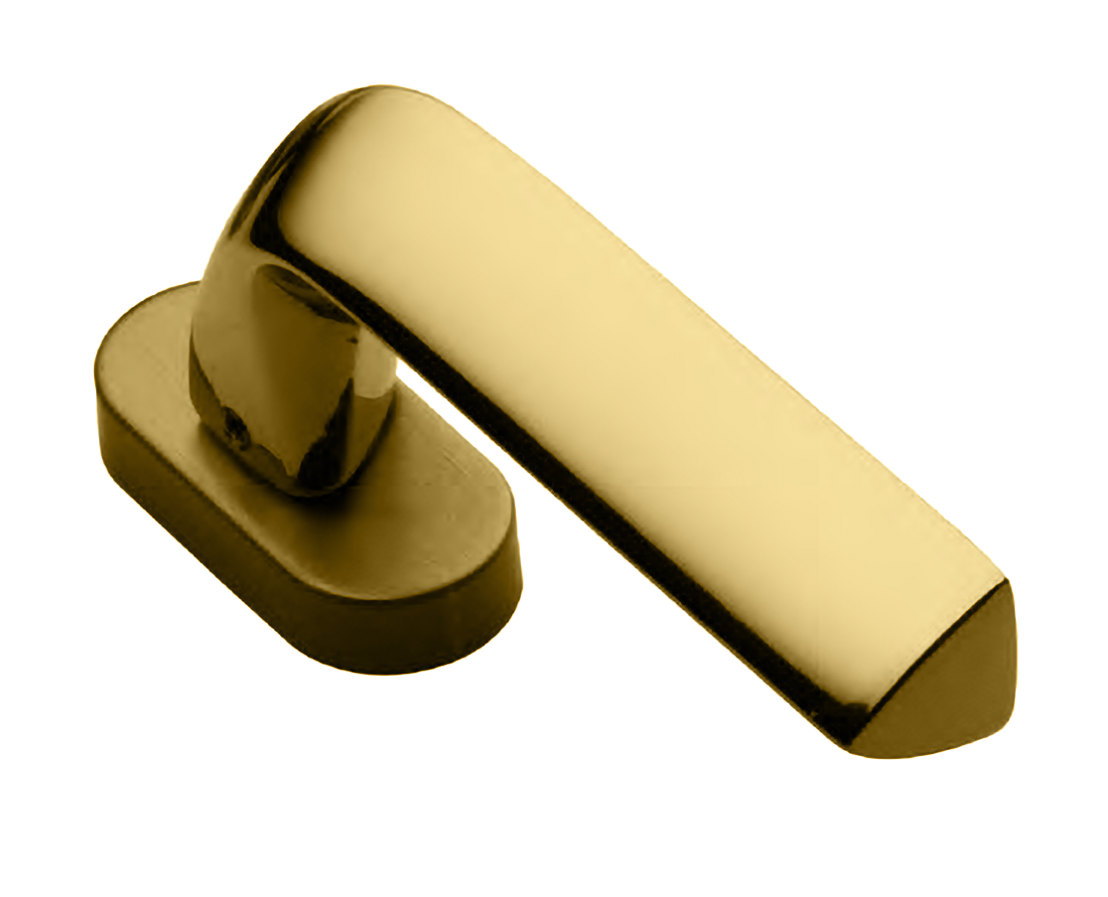 Ручка оконная MATRIX W1 OTL, цвет - золото фото купить Красноярск