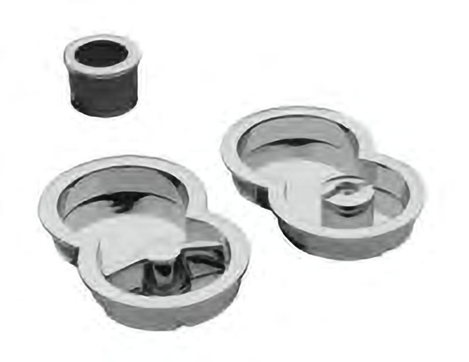 Комплект ручек INFINITY ART.85/A CRO с заверткой для раздвижной двери с торцевой ручкой, цвет - хром фото купить Красноярск