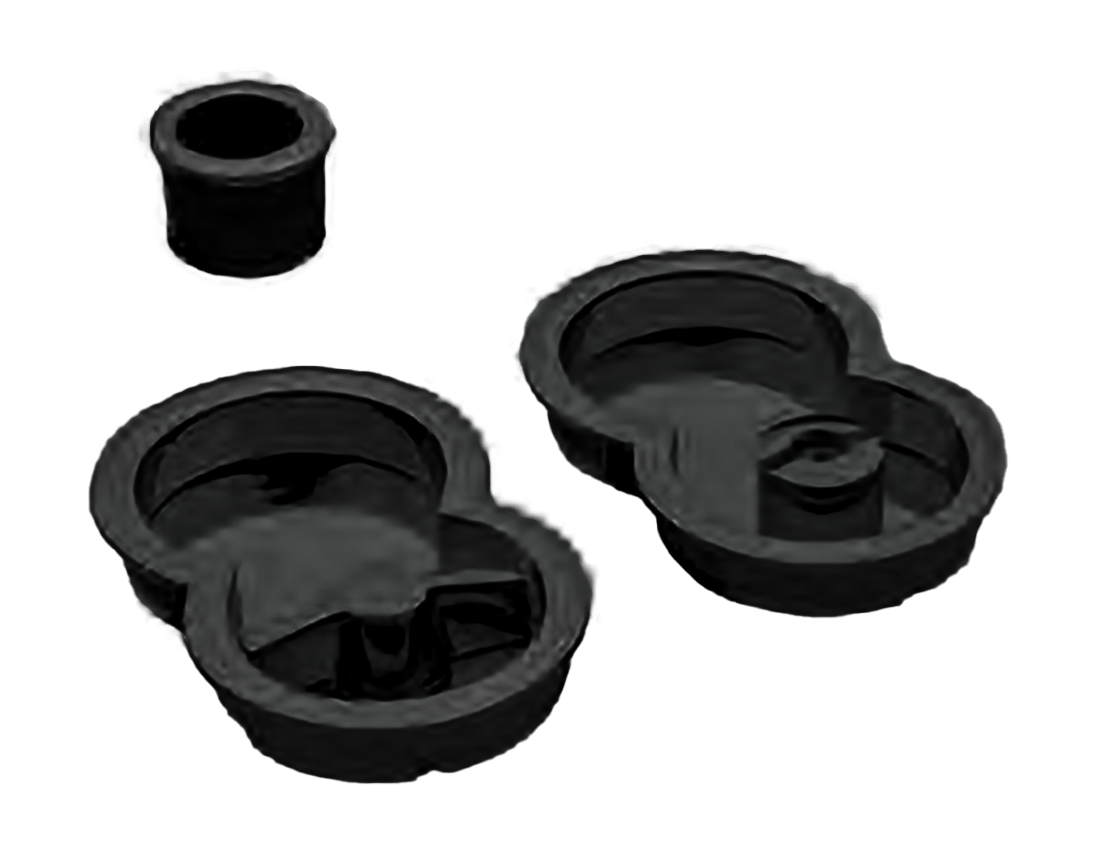 Комплект ручек INFINITY ART.85/A NERO с заверткой для раздвижной двери с торцевой ручкой, цвет - черный фото купить Красноярск