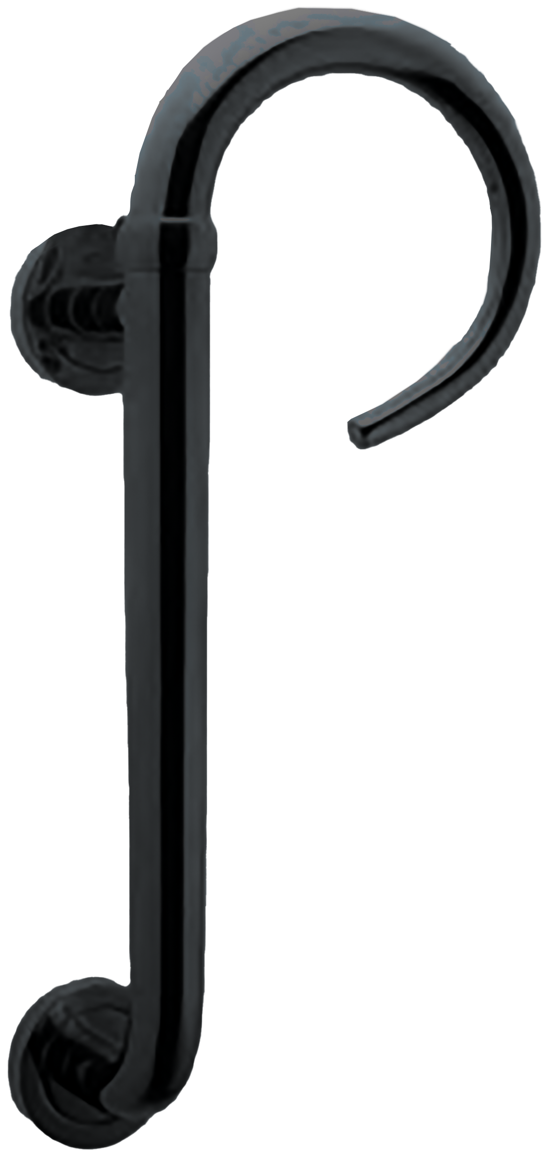 Ручка-скоба LANGOUST PH R NERO, цвет - черный фото купить Красноярск