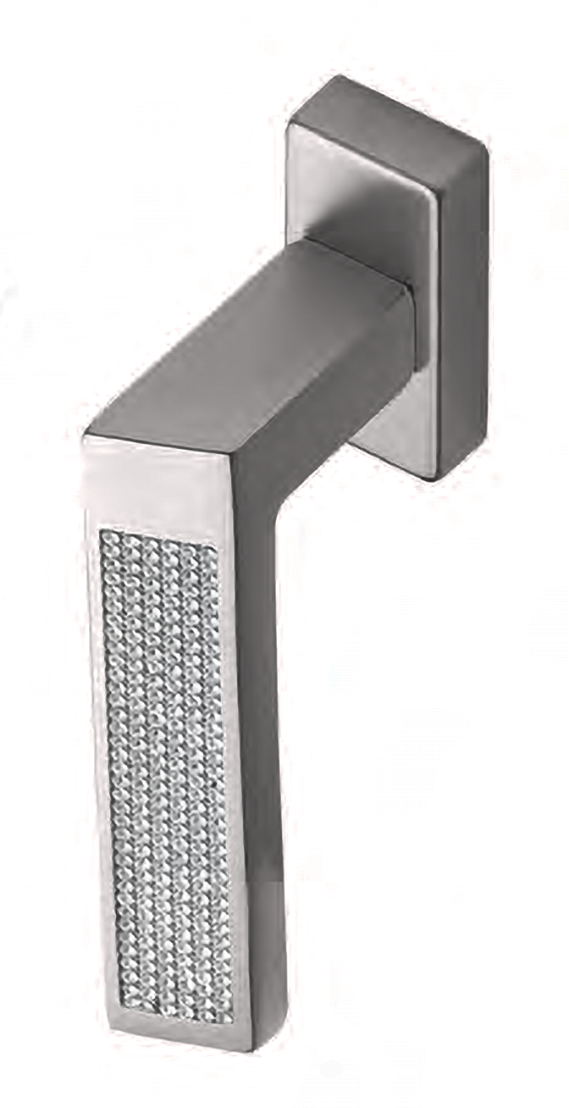 Ручка оконная DOLCE VITA W1 NIN с 4-х позицион. механизмом, цвет черный никель фото купить в Красноярске