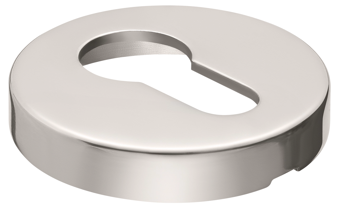 LUX-KH-R2 NIK, накладка на ключевой цилиндр на круглой розетке, цвет - никель фото 2 LUX-KH-R2 NIK, накладка на ключевой цилиндр на круглой розетке, цвет - никель фото купить в Красноярске