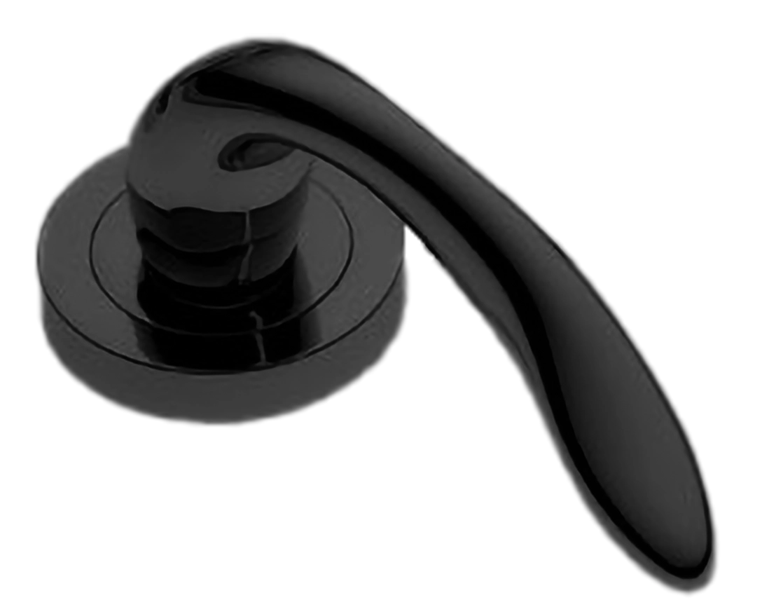 Ручка оконная LEON W1 NERO, цвет - черный фото купить в Красноярске