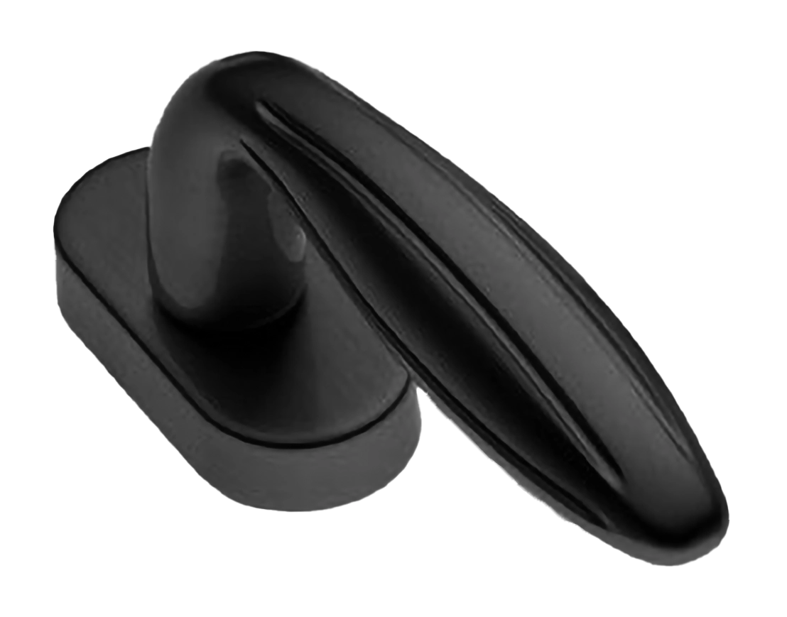 Ручка оконная BUD W1 NERO, цвет - черный фото купить в Красноярске