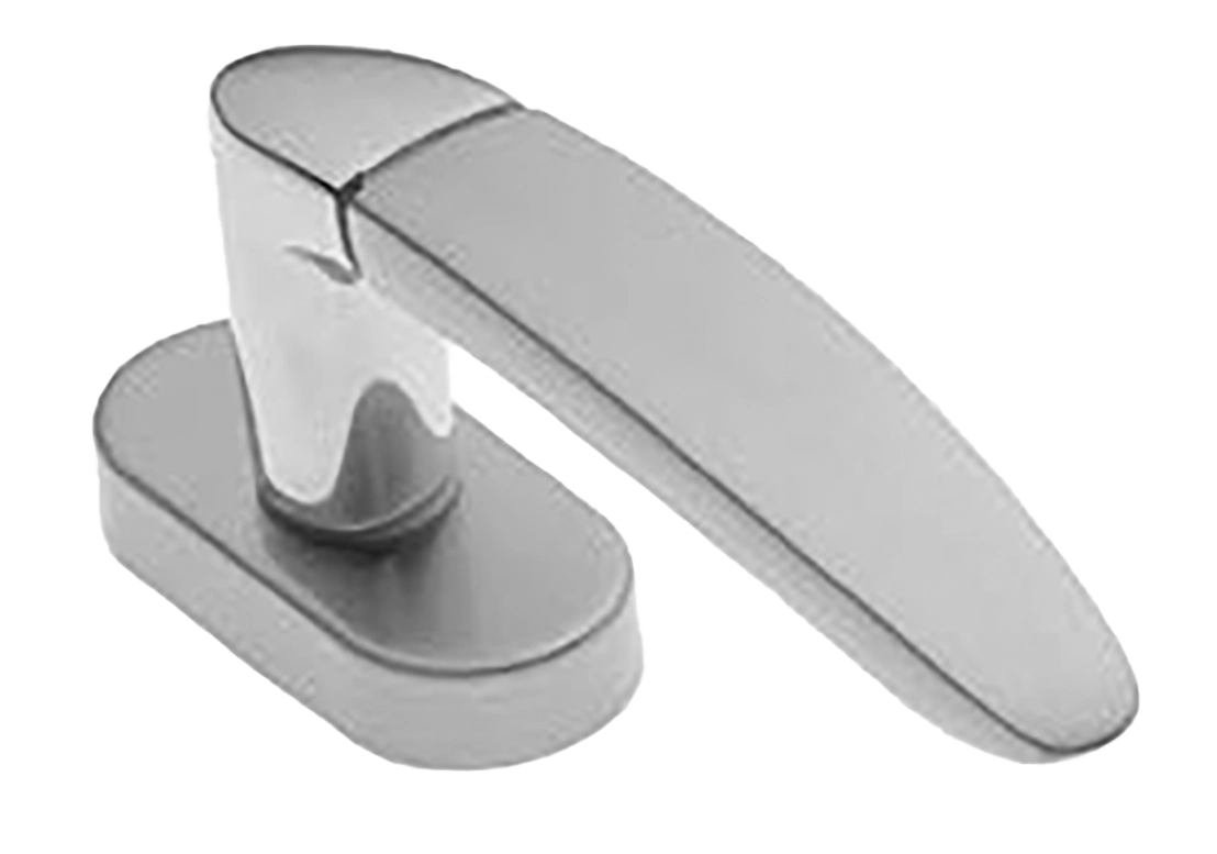 Ручка оконная SAIL W1 CSA/CRO, цвет - матовый хром/хром фото купить в Красноярске