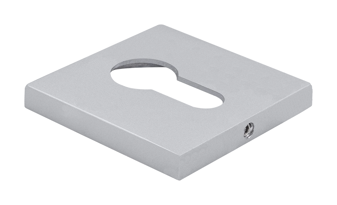 Накладка на замок MH-KH-S6 ASC под евроцилиндр, цвет анодированный матовый хром фото купить Красноярск