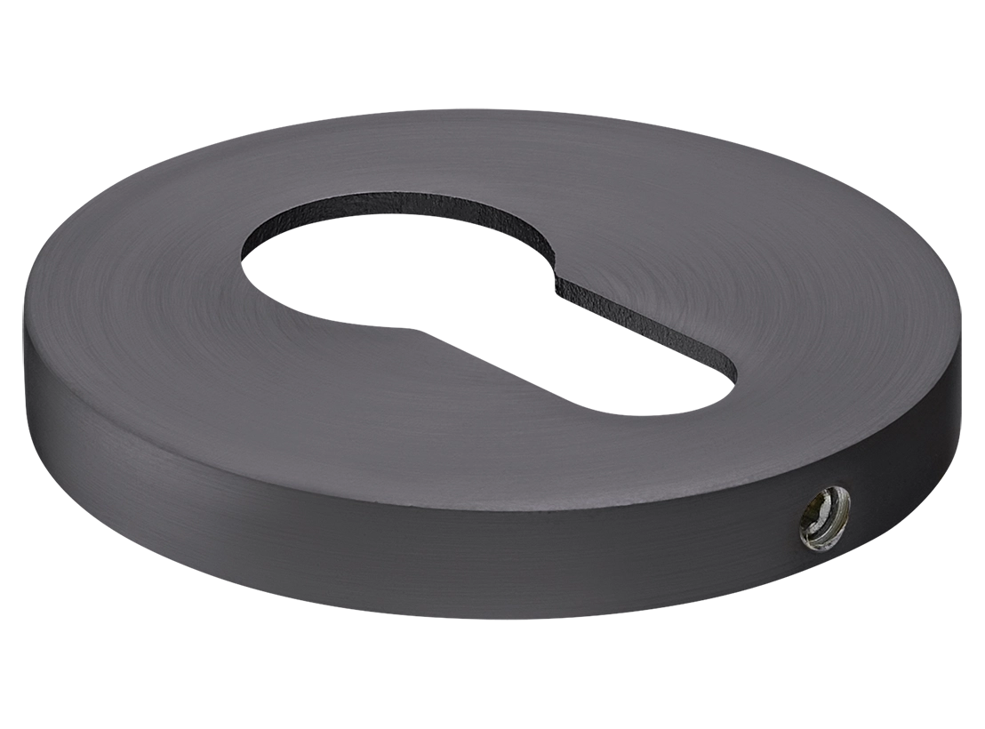 Накладка на замок MH-KH-R6 GR на круглой розетке, цвет матовый графит фото купить Красноярск