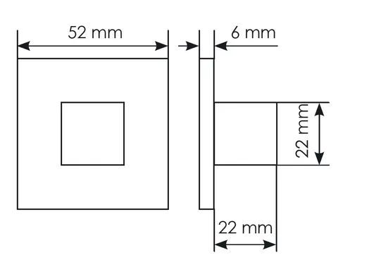 Комплект дверных ручек MH-54-S6 BL с заверткой MH-WC-S6 BL + замок M1895 BL, цвет черный фото дверная фурнитура Красноярск