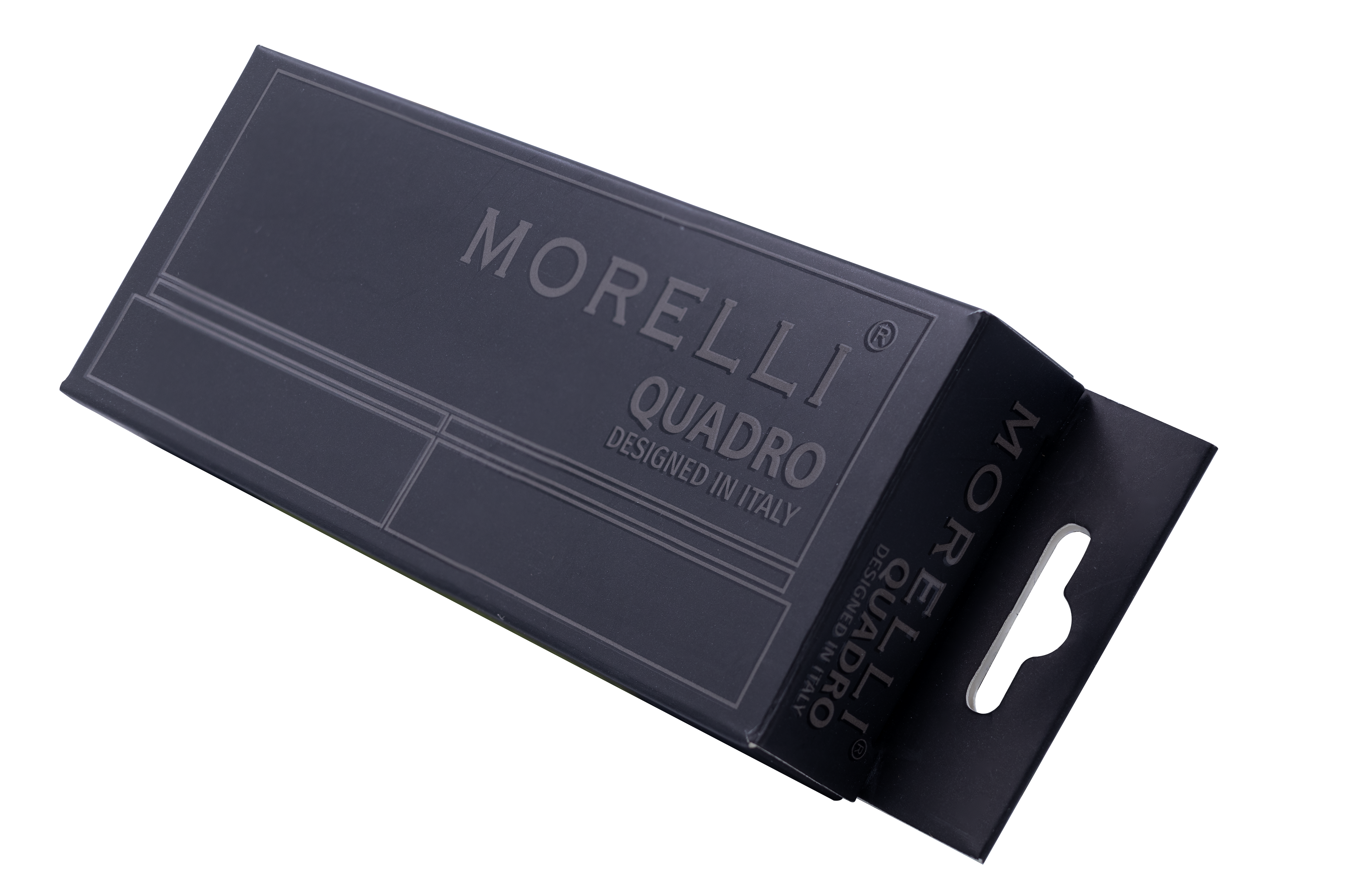Петля QUADRO-2 BL врезная на квадратной оси, цвет черный фото morelli Красноярск
