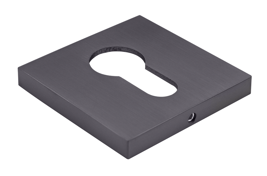 Накладка на замок MH-KH-S6 GR под евроцилиндр, цвет graphite фото купить Красноярск