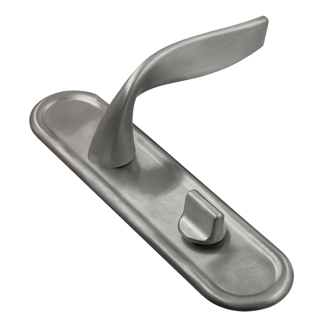 Ручка дверная SKYSCRAPER PLR WF на планке, цвет Зимняя стужа/Winter Frost фото купить Красноярск