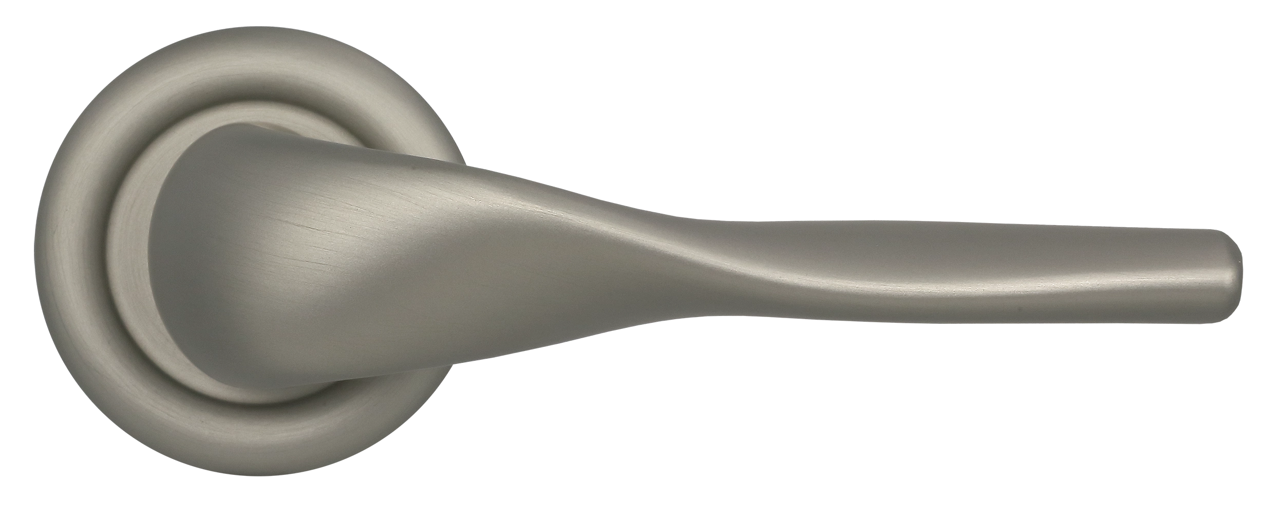 Ручка дверная LVB R7 SMI на круглой розетке, цвет Весенняя дымка/Spring Mist фото купить в Красноярске