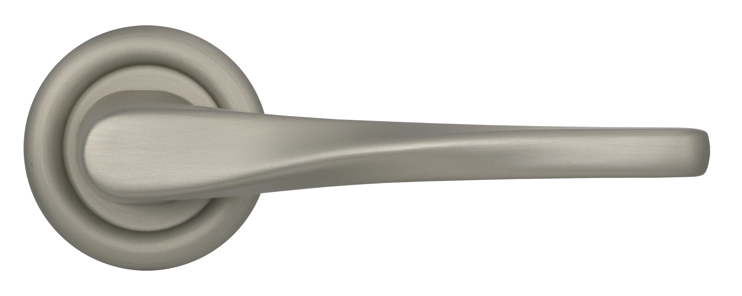 Ручка дверная THE OLYMPICS R7 SMI на круглой розетке, цвет Весенняя дымка/Spring Mist фото купить в Красноярске