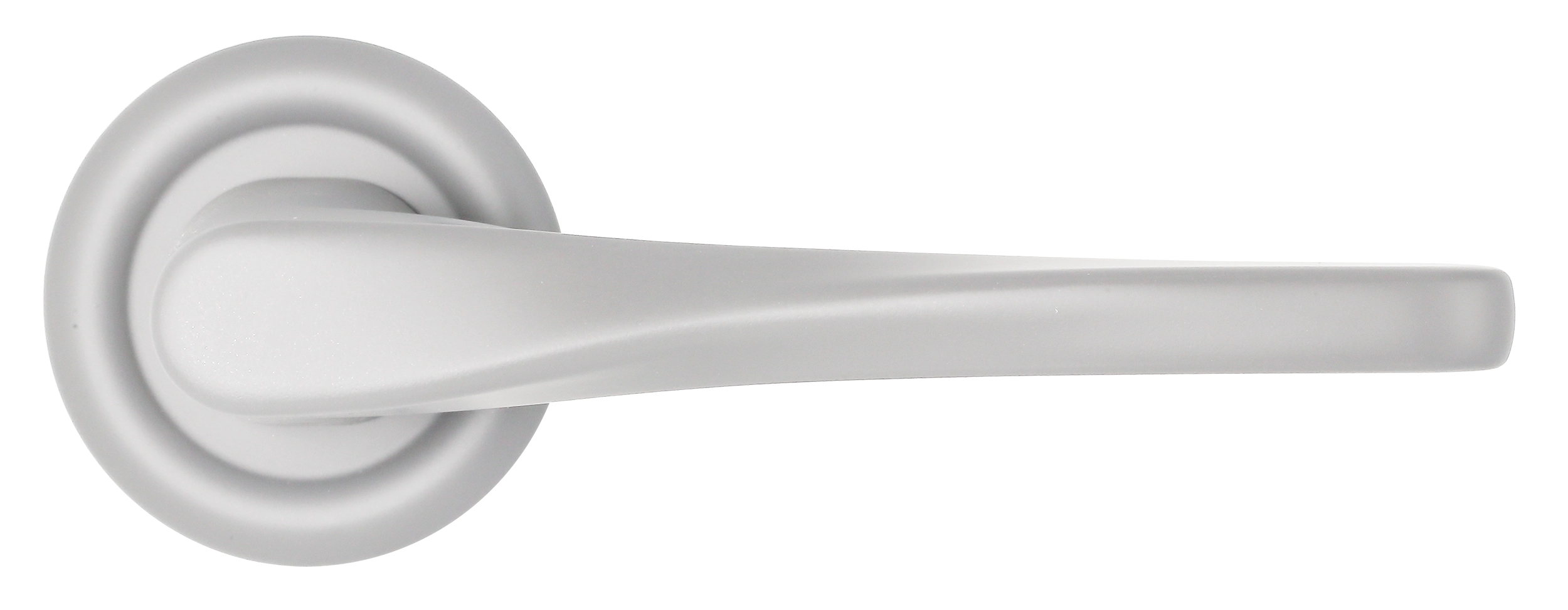 Ручка дверная THE OLYMPICS R7 SSW на круглой розетке, цвет Стокгольмский снегопад/Stockholm Snowfall фото купить в Красноярске