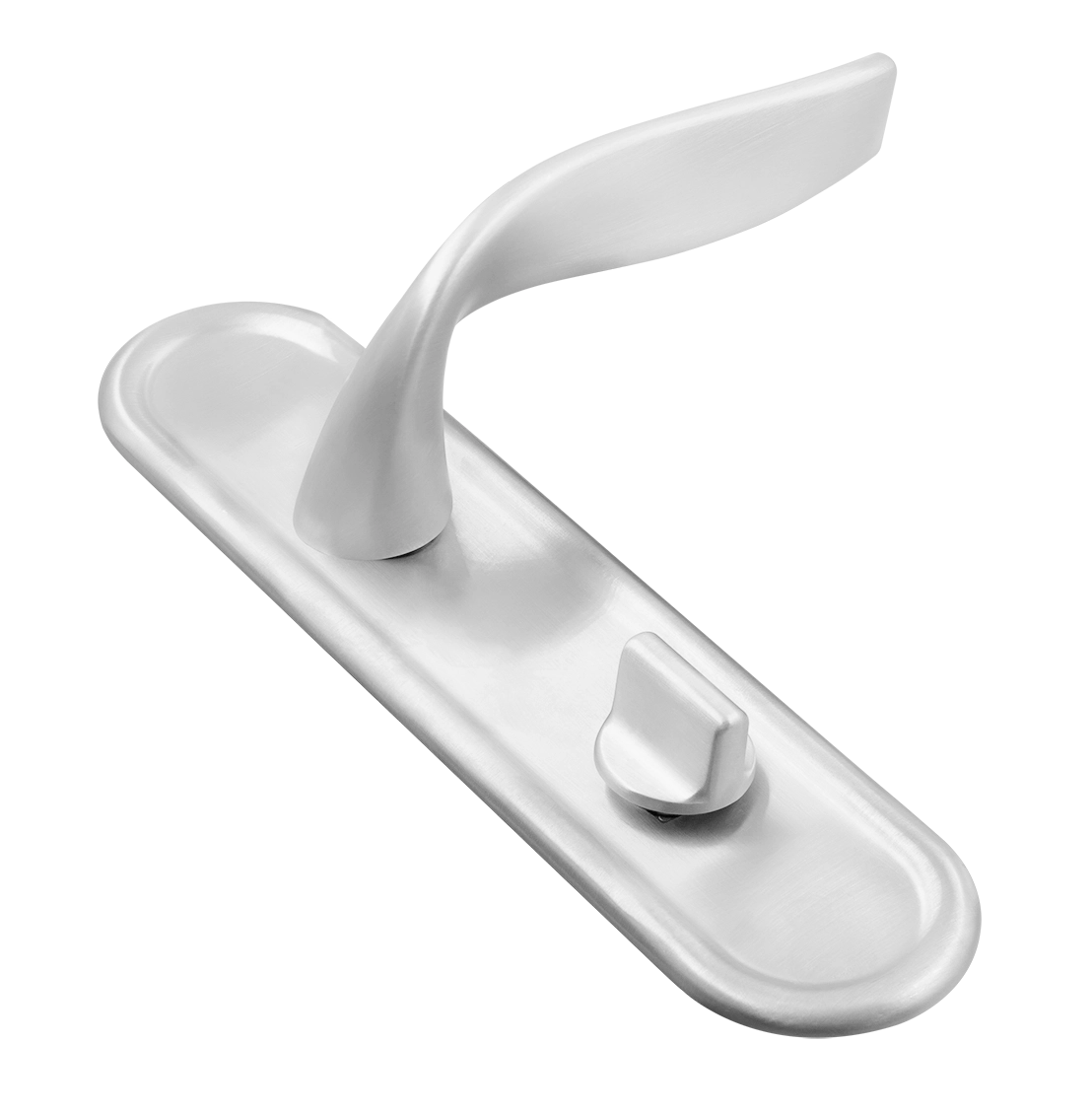 Ручка дверная SKYSCRAPER PLR SSW на планке, цвет Стокгольмский снегопад/Stockholm Snowfall фото купить Красноярск