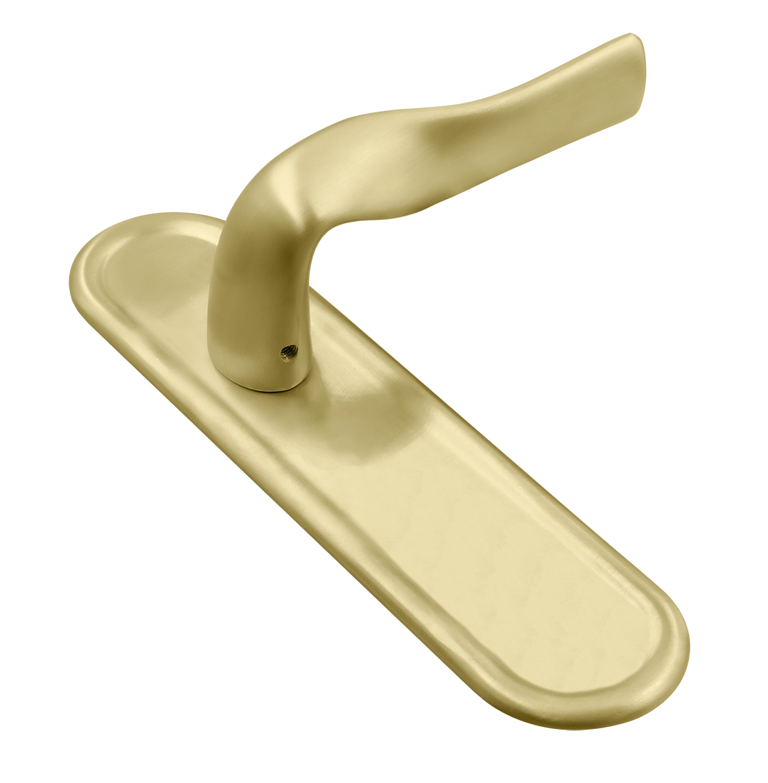 Ручка дверная LVB PLR AH на планке, цвет Осенний мёд/Autumn Honey фото купить Красноярск