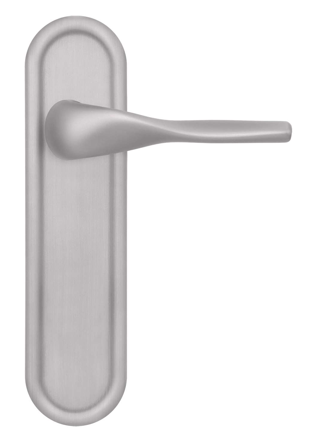 Ручка дверная LVB PLR SSW на планке, цвет Стокгольмский снегопад/Stockholm Snowfall фото купить в Красноярске