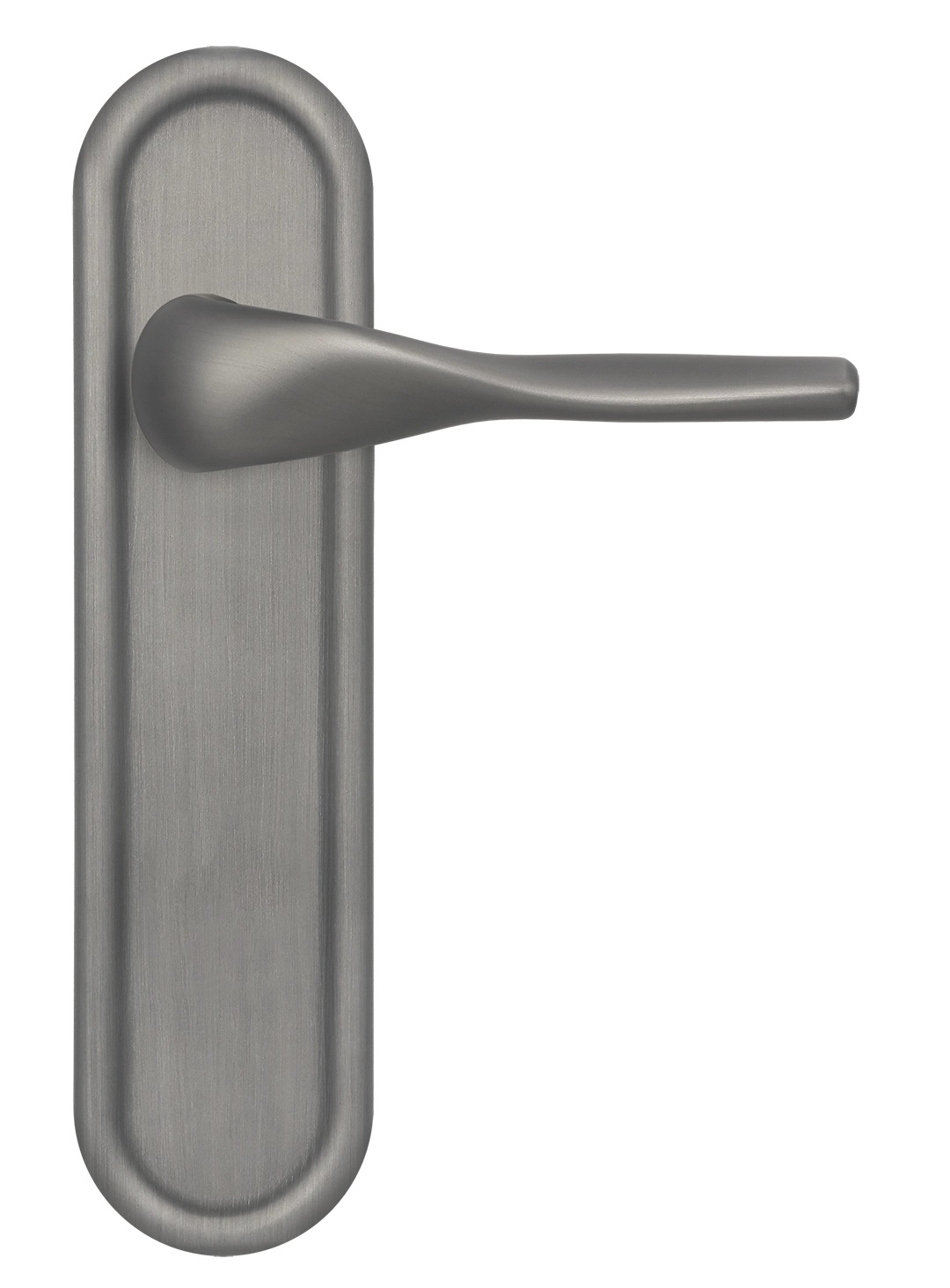 Ручка дверная LVB PLR WF на планке, цвет Зимняя стужа/Winter Frost фото купить в Красноярске