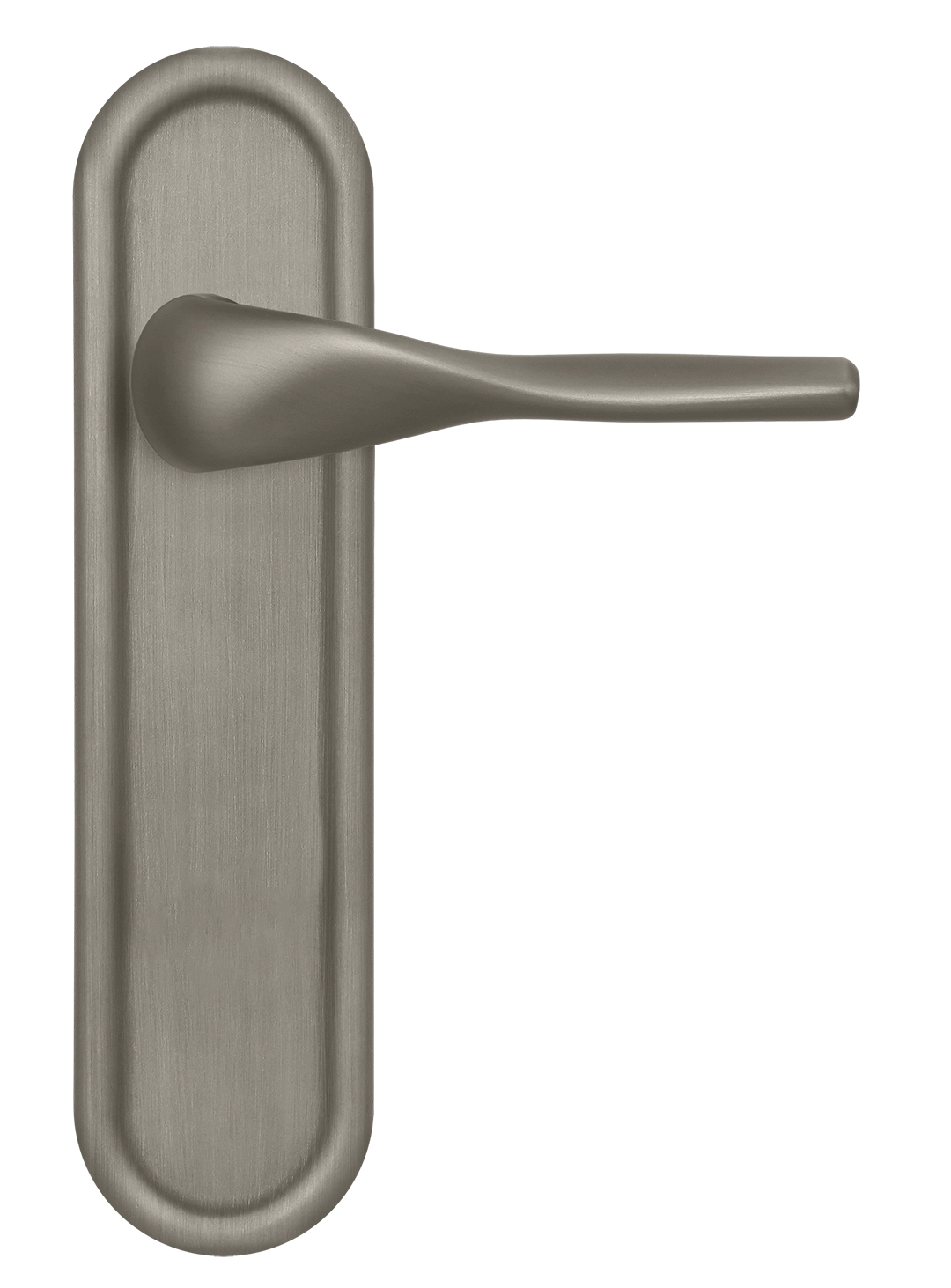 Ручка дверная LVB PLR SMI на планке, цвет Весенняя дымка/Spring Mist фото купить в Красноярске