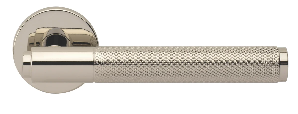 BRIDGE R6 NIS, ручка дверная с усиленной розеткой, цвет -  матовый никель фото купить Красноярск