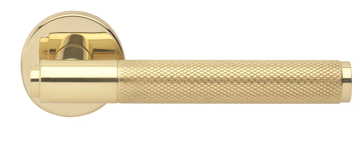 BRIDGE R6 OTL, ручка дверная с усиленной розеткой, цвет -  золото фото купить Красноярск