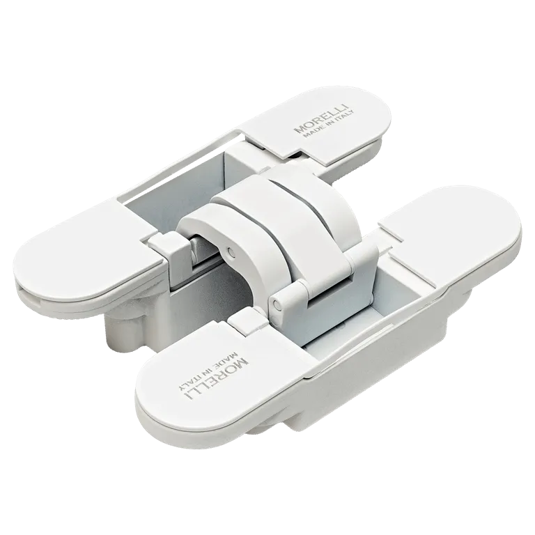 Петля скрытая HH-20 W, врезная с 3D-регулировкой, вес полотна до 60 кг, цвет белый фото купить Красноярск