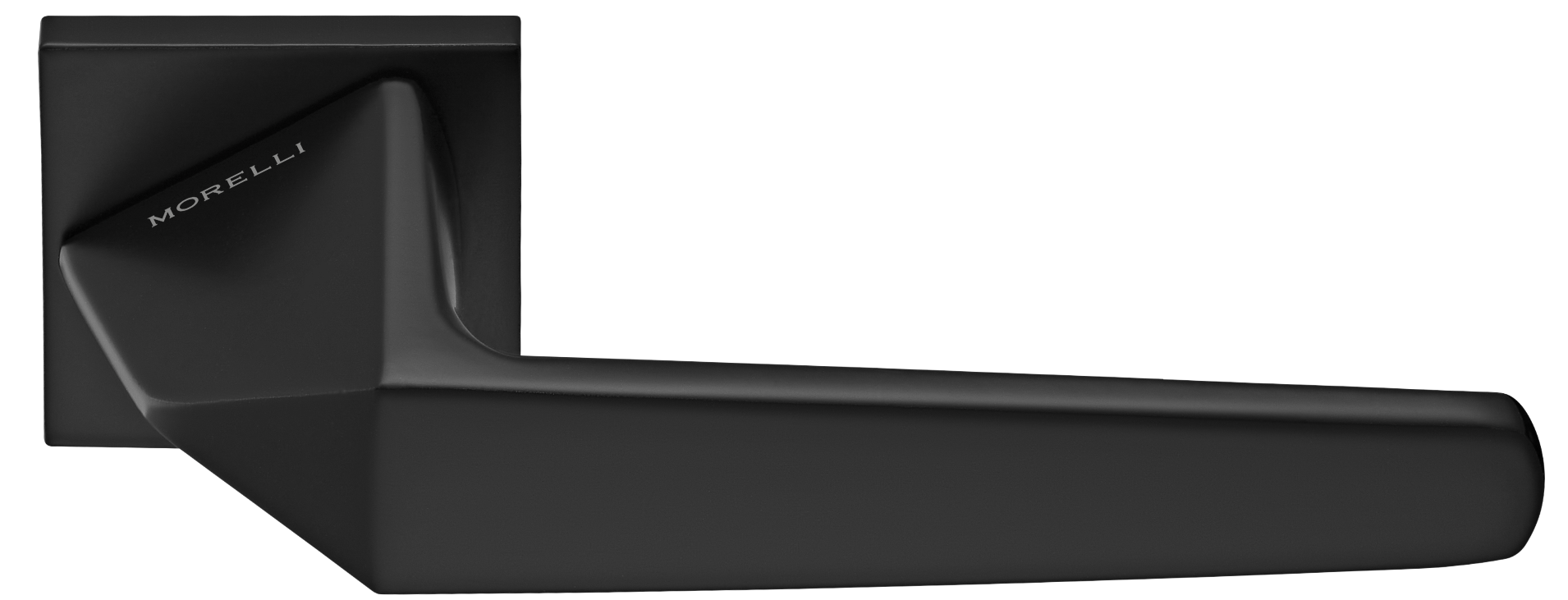 SOUK ручка дверная на квадратной розетке 6 мм, MH-55-S6 BL, цвет - черный фото купить Красноярск
